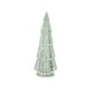 LED Green Mercury Glass Tree (Set of 3) - 4 of 4