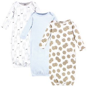 Touched by Nature Organic Cotton Gowns, Cookies And Milk - 1 of 4