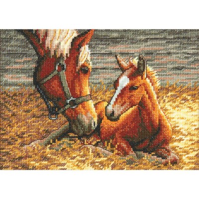 Dimensions Gold Petite Counted Cross Stitch Kit 7"X5"-Good Morning (18 Count)