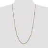 Black Bow Jewelry 2.5mm 14k Yellow Gold Classic Solid Rope Chain Necklace - 2 of 4