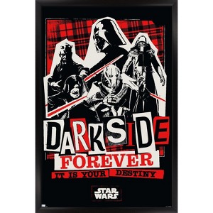 Trends International Star Wars: The Dark Side - Forever Framed Wall Poster Prints - 1 of 4