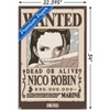 Trends International One Piece - Nico Robin Wanted Poster Unframed Wall Poster Prints - 3 of 4