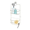 iDESIGN Everett Metal Hanging Shower Caddy Bath Organizer Satin - 2 of 4