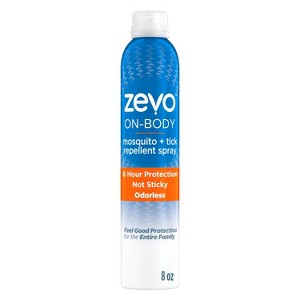 Zevo On Body Mosquito + Tick Repellent Bug Spray Value - 8oz Aerosol - 1 of 4
