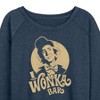 Women's - Wonka - Wonka Bar Lightweight French Terry Wide Neck Long Sleeve Shirt - 2 of 4