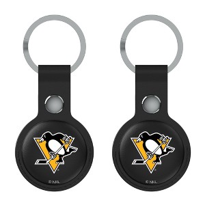 Keyscaper NHL Eastern Conference Teams Insignia Black Airtag Holder 2-Pack - 1 of 4