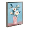 18" x 24" Sylvie Magnolia Blooms Framed Canvas by Kate Aurelia Holloway: Modern Wall Art - Kate & Laurel All Things Decor - 2 of 4