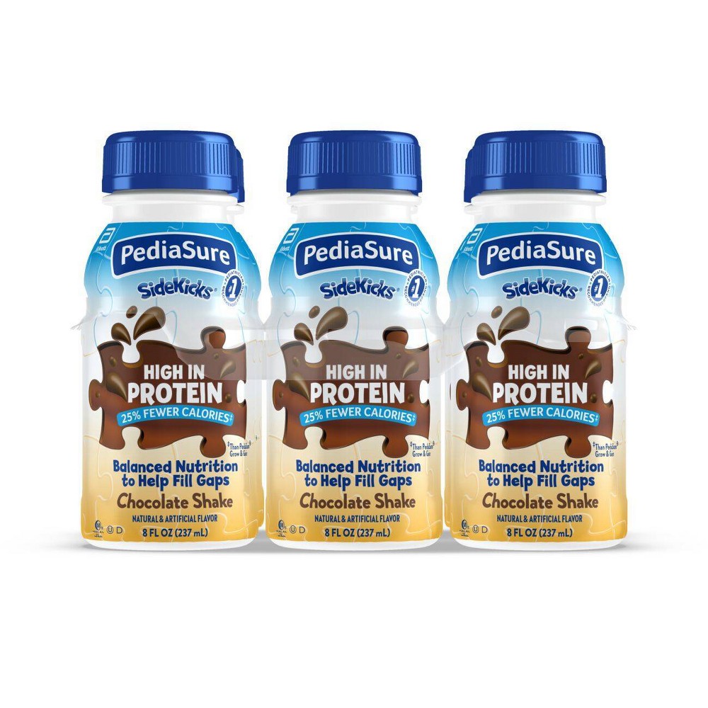 Photos - Baby Food PediaSure SideKicks High Protein Nutrition Shake Chocolate - 6 ct/48 fl oz 