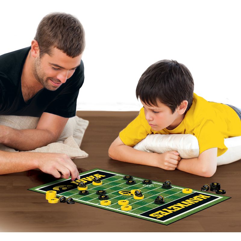 MasterPieces Officially licensed NCAA Iowa Hawkeyes Checkers Board Game for Families and Kids ages 6 and Up, 5 of 7