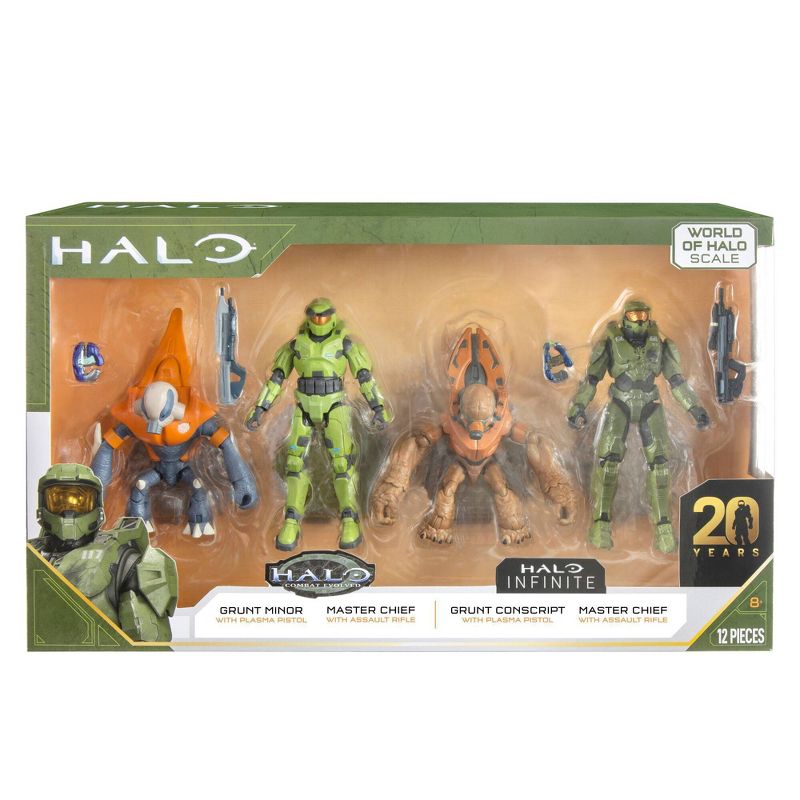 HALO 4&#34; World of Halo Anniversary Action Figure Multipack (Target Exclusive), 3 of 10