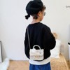 Generic Toddler Crossbody Purse Mini Cute Princess Handbag Pearl Handle Shoulder Bag - 4 of 4