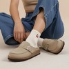 CUSHIONAIRE Women's Hobby Genuine Leather Cork Footbed Clog with Comfort, Arch Support, Buckle Strap, Slip-On Mules - 3 of 4