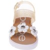 bebe Girl's Sandals - Cute and Charming Sandals, Open Toe Summer Sandals for Toddlers - 4 of 4