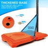 Vynxaria Adjustable Portable Basketball Goal - 5.6 to 7ft for Indoor & Outdoor Fun - 3 of 4