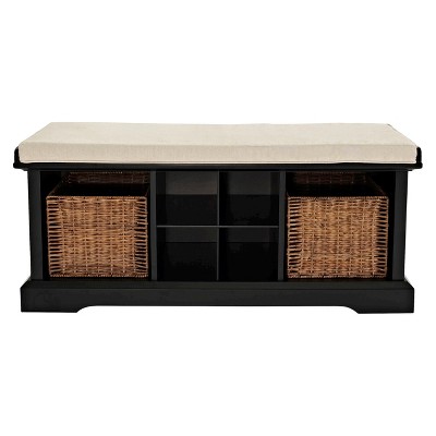 Crosley Brennan Entryway Bench - Black