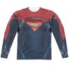 Men's The Flash Supergirl Uniform Long Sleeve Costume T-Shirt - 2 of 4