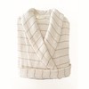 Cozy Cotton Beige Robe with Plush Lining - Anaya - 2 of 4