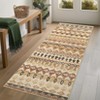 Modern Farmhouse Washable Indoor Area Rugs, Soft Non Slip Floor Carpet for Bedroom Living Room - 2 of 4