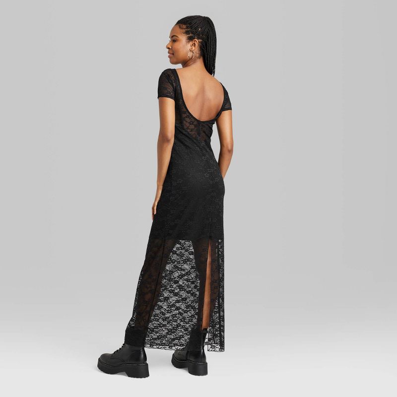 Women's Short Sleeve Maxi Dress - Wild Fable™, 4 of 7
