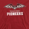 Men's Transylvania University Distressed Primary Logo Pull-Over Hoodie - 2 of 4