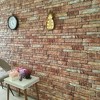 VidaXL 3D Wall Panels with Brown Brick Design 10 pcs EPS - 4 of 4