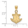 Black Bow Jewelry 14k Yellow Gold Rollins College Tars NCAA Small Pendant - 2 of 3