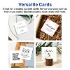 Avery Printable Square Cards with Sure Feed Technology, 2.5" x 2.5", Matte White Cardstock, Print-to-the-Edge, Laser/Inkjet Cards, 450 Total - 2 of 4