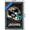 Trends International NFL Jacksonville Jaguars - Neon Helmet 23 Framed Wall Poster Prints - 3 of 4