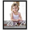 PosterPalooza | Simple Black Picture Frame - UV Acrylic, Foam Board Backing, Hanging Hardware - 2 of 4