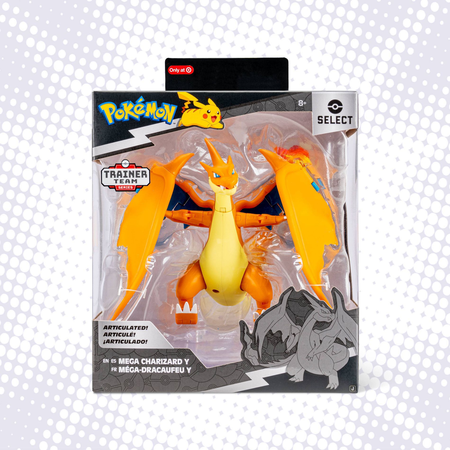 Pokémon Select 6" Articulated Mega Charizard Y Action Figure - Pokémon x Target