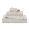 2pk Turkish Cotton Hand Towel White - Wellbe - 2 of 4