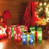 LuxenHome Set of 3 Colored Presents Lighted Holiday Decoration Multicolored - 3 of 4
