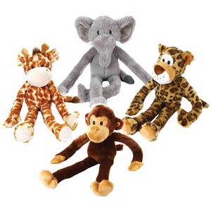 Multipet Assorted Plush Swingin Safari Dog Toy Extra Large - 1 of 1