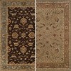 6" Double Sided Persian Rug Canvas Room Divider Beige - Oriental Furniture: Privacy Screen, 3 Panels - image 4 of 4