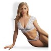 Memoi Women's 2 Piece Set Sophia Lace Bralette and Thong - 2 of 4