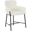 Charlize Velvet Dining Chair - SFV4757 - Safavieh Couture - 4 of 4