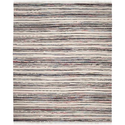 Rag Rug RAR126 Hand Woven Indoor Rugs - Safavieh