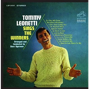 Tommy Leonetti - Sings the Winners (CD) - 1 of 1