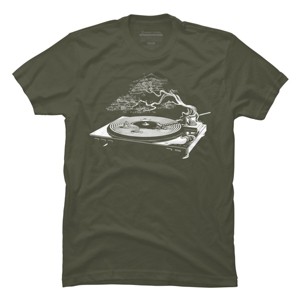 Men's Design By Humans The Sound of Zen By EranFowler T-Shirt - 1 of 3