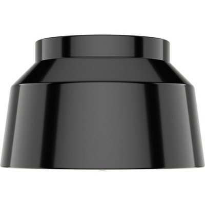 Matte Black Aluminum 11.5" LED Flush Mount Light