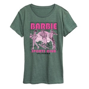 Women's - Barbie - Sports Club Short Sleeve Graphic T-Shirt - 1 of 4