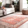 Nuloom Betty Floral Fringe Indoor Area Rug, 2' x 3', Red - 2 of 4