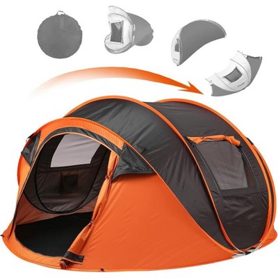 MaseiKar Camping Instant Pop Up Tent, 6 Person, Water Resistant Dome, Easy Setup for Camping Hiking and Outdoor, Portable with Carry Bag, 3 Season