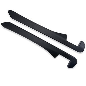 Itopfox 2PCS Car Seat Gap Filler Organizer for Holding Phone, Key, Purse - Universal Fit for Car, Truck, SUV Interior Accessories (Black) - 1 of 4