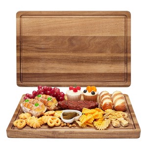 Extra Large Acacia Wood Cutting Board - 1 of 4