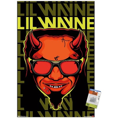 Trends International Lil Wayne - Devil Unframed Wall Poster Prints