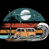 Men's Design By Humans Summer Surf and Sand In My Van By lampudoft Tank Top - 2 of 2