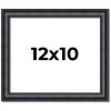 PosterPalooza | Photo Size Linear Black Picture Frame - UV Acrylic, Foam Board Backing, Hanging Hardware - 2 of 4