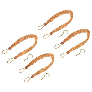 Unique Bargains Hand Woven Decorative Braided Curtain Tiebacks - 1 of 4