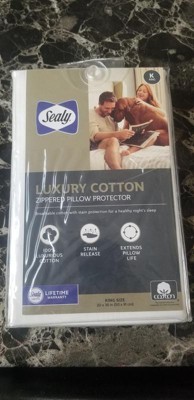 Sealy Cooling Comfort Pillow Protector : Target